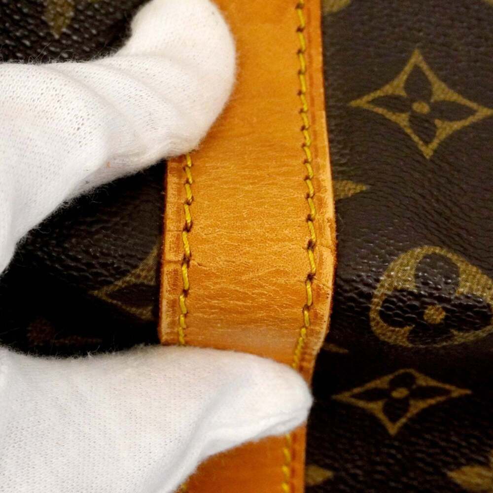 LOUIS VUITTON Brown Monogram Keepall 55 Boston Bag - Picture 9 of 16